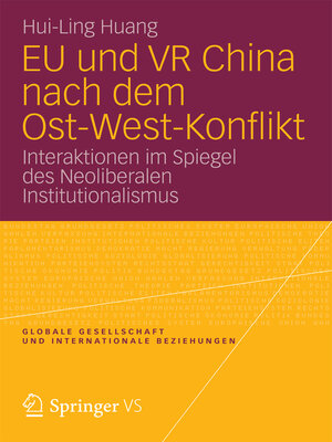 cover image of EU und VR China nach dem Ost-West-Konflikt